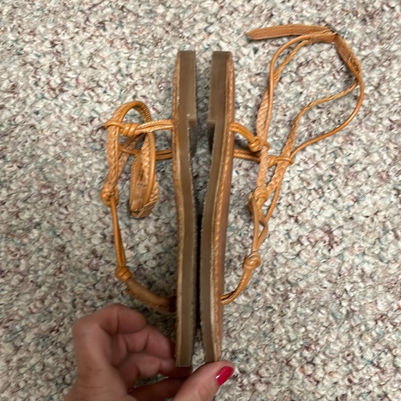 New free people leather sandals - Picture 6 of 8